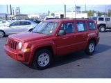 2010 Inferno Red Crystal Pearl Jeep Patriot Sport 4x4 #55138219