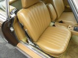 1983 Mercedes-Benz SL Class 380 SL Roadster Palomino Interior