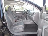 2009 Volkswagen Jetta Wolfsburg Edition Sedan Anthracite Interior