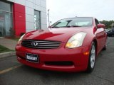 2005 Laser Red Infiniti G 35 Coupe #55188986