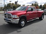 2010 Inferno Red Crystal Pearl Dodge Ram 3500 Big Horn Edition Crew Cab 4x4 Dually #55189168