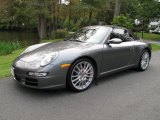 2008 Meteor Grey Metallic Porsche 911 Carrera S Cabriolet #55188696