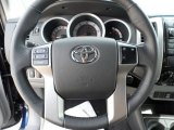 2012 Toyota Tacoma V6 TRD Sport Prerunner Double Cab Steering Wheel
