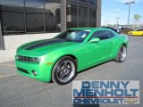 2010 Synergy Green Metallic Chevrolet Camaro LT Coupe Synergy Special Edition #55189116