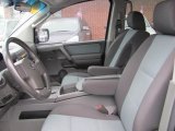 2007 Nissan Titan SE Crew Cab Graphite Black/Titanium Interior