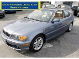 2004 Steel Blue Metallic BMW 3 Series 325i Coupe #55188613