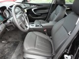 2012 Buick Regal Turbo Ebony Interior