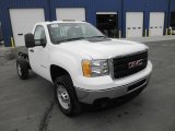2012 GMC Sierra 2500HD Regular Cab Chassis Front 3/4 View