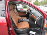 2012 Jeep Grand Cherokee Overland New Saddle/Black Interior