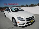 2012 Diamond White Metallic Mercedes-Benz CLS 550 Coupe #55235823