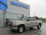 2003 Light Pewter Metallic Chevrolet Silverado 1500 Z71 Extended Cab 4x4 #55235817