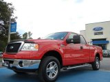 2008 Bright Red Ford F150 XLT SuperCab 4x4 #55235808