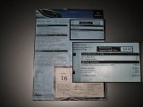 2004 Mercedes-Benz SL 500 Roadster Window Sticker