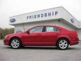 2012 Red Candy Metallic Ford Fusion SE #55235783