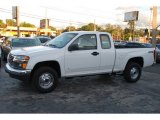 2008 Summit White GMC Canyon SL Extended Cab 4x4 #55236028