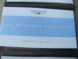 2005 Chrysler PT Cruiser Touring Turbo Convertible Books/Manuals