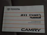 2001 Toyota Camry XLE Books/Manuals