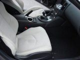 2010 Nissan 370Z Touring Coupe Gray Leather Interior