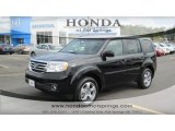 2012 Crystal Black Pearl Honda Pilot EX-L #55235988