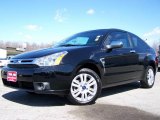 2008 Black Ford Focus SE Coupe #5505321