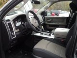 2012 Dodge Ram 1500 Big Horn Crew Cab 4x4 Dark Slate Gray/Medium Graystone Interior