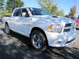 Bright White Dodge Ram 1500 in 2012