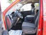 2012 Dodge Ram 1500 ST Crew Cab Dark Slate Gray/Medium Graystone Interior