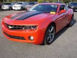 2011 Inferno Orange Metallic Chevrolet Camaro LT/RS Coupe #55283175