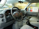 2012 Ford E Series Van E250 Extended Cargo Medium Flint Interior