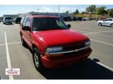 2002 Victory Red Chevrolet Blazer LS 4x4 #55283162