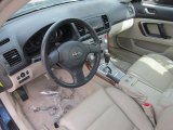 2007 Subaru Legacy 2.5i Limited Sedan Ivory Interior