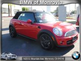 2011 Chili Red Mini Cooper Convertible #55283435