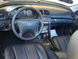 2000 Mercedes-Benz CLK 430 Cabriolet Charcoal Interior
