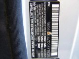 2000 CLK Color Code for Brilliant Silver Metallic - Color Code: 744