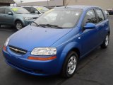 2005 Bright Blue Metallic Chevrolet Aveo LS Hatchback #55332642