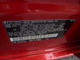 2010 RAV4 Color Code for Barcelona Red Metallic - Color Code: 3R3
