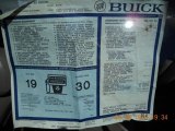 1997 Buick LeSabre Limited Window Sticker