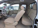 2012 Nissan Titan SV King Cab 4x4 Almond Interior