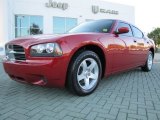 2010 Inferno Red Crystal Pearl Dodge Charger SE #55332511