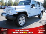 2012 Bright White Jeep Wrangler Unlimited Sahara 4x4 #55332486
