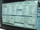 2012 GMC Sierra 1500 SLE Extended Cab 4x4 Window Sticker
