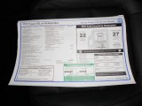 2012 Volkswagen Tiguan SEL Window Sticker