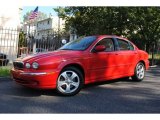 2002 Phoenix Red Jaguar X-Type 3.0 #55365105