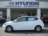2012 Century White Hyundai Accent GS 5 Door #55365100