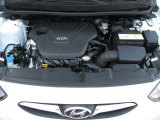 2012 Hyundai Accent SE 5 Door 1.6 Liter GDI DOHC 16-Valve D-CVVT 4 Cylinder Engine