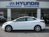 2012 Shimmering White Hyundai Elantra Limited #55365098
