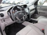 2011 Honda Pilot LX 4WD Gray Interior