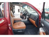 2007 Toyota Tundra Limited CrewMax Red Rock Interior