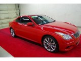 2008 Vibrant Red Infiniti G 37 S Sport Coupe #55402077