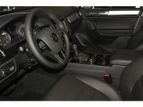 2012 Volkswagen Touareg TDI Sport 4XMotion Black Anthracite Interior